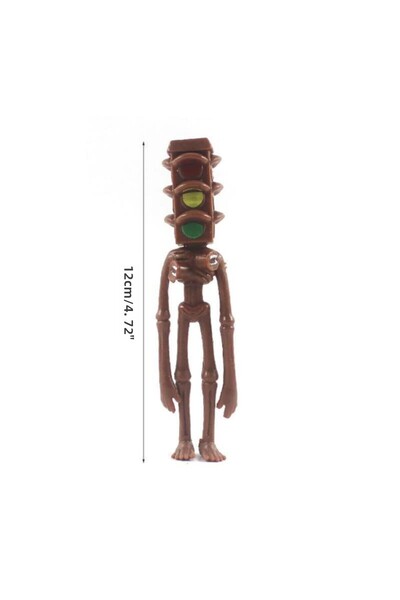 Schulzz Sirene Head Siren Head 8 Pieces (10-12) cm Action Figure Horror Figure