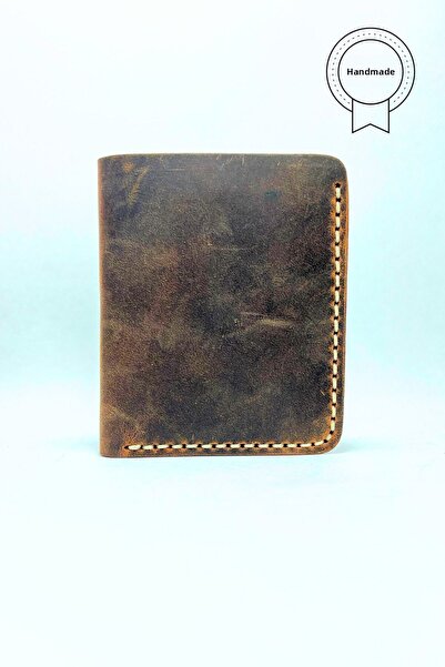 Parscraft Premium Γνήσιο Δέρμα - Καφέ Χειροποίητο Πορτοφόλι