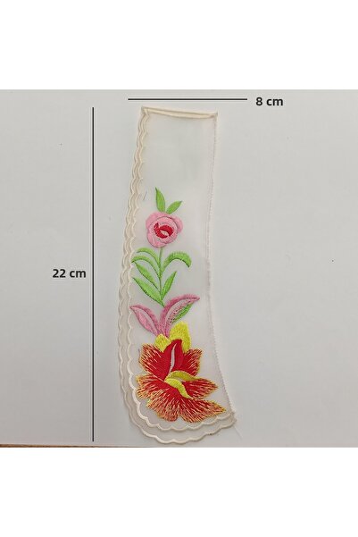 AĞIRSOY 10 bucăți de broderie cu motiv floral