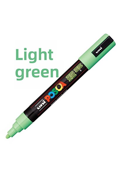 Uni Posca Light Green Marker - 5m (1.8-2.5mm)
