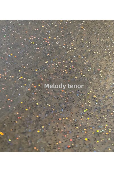 polset Silver Glitter Thin Transparent Pvc Round Oilcloth Table Cloth (Simles Are Preslid between Two Transparent Oilcloth)