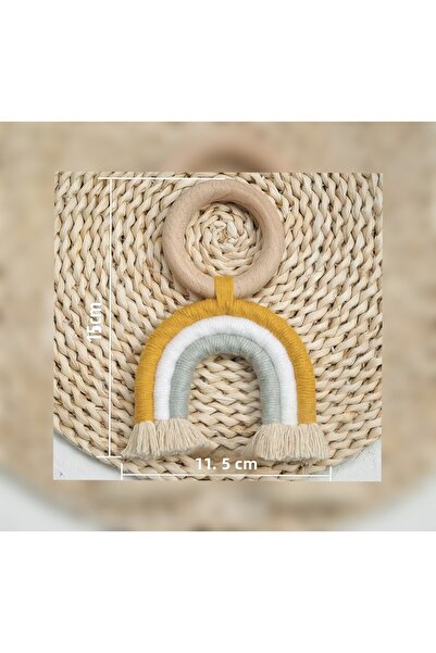 afralya home عضاضة بنمط قوس قزح - ديكور غرفة الطفل