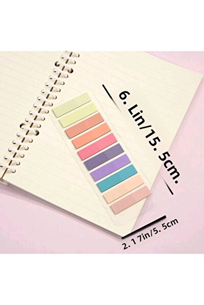 Mansura 200 Sheets Post-It Adhesive Note Paper - Index Sticker Index