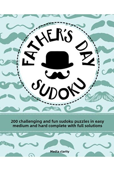 Ingram Fathers Day Sudoku 200 Brandnew Sudoku Puzzles In Easy Medium & Hard