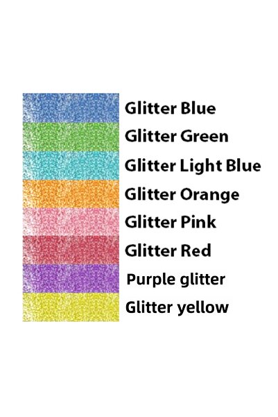 Uni Posca Pc-3m - Glitter Colors 0.9-1.3 Water Based 8 Color Painting Marker Set