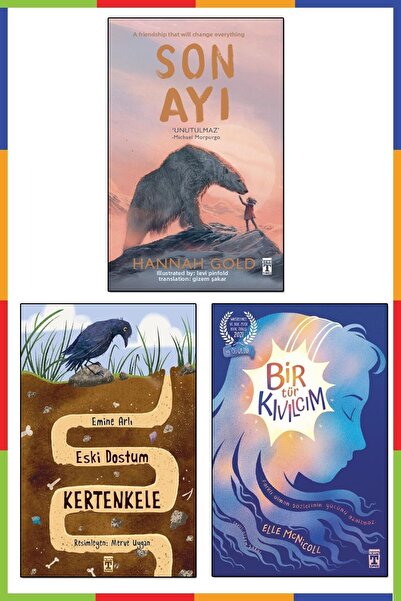 Timaş Yayınları Bir Tür Kıvılcım - Eski Dostum Kertenkele - Son Ayı (3 Kitap)...