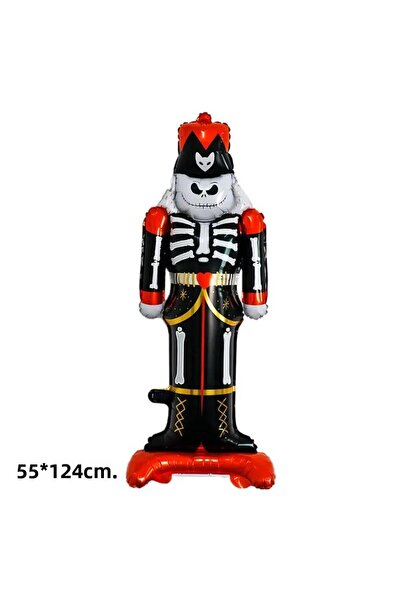 DÜVENCİ TİCARET Footed Halloween Soldier FOIL BALLOON