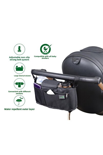 Been Baby Stroller Organizer Bag + Practical Changing Mat Set