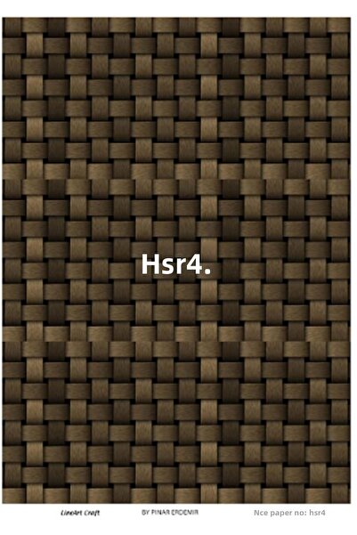 LİNEART سلسلة الخوص Hsr4 - ديكوباج نحاسي