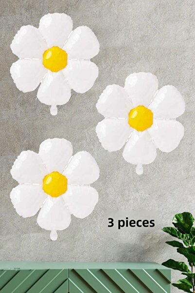 PEKSHOP 3 قطع بالونات ديزي فويل حجم صغير