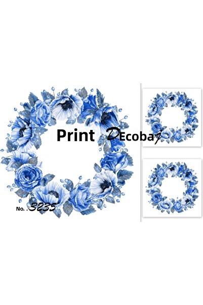 LİNEART Brass Decopage Paper La 3235