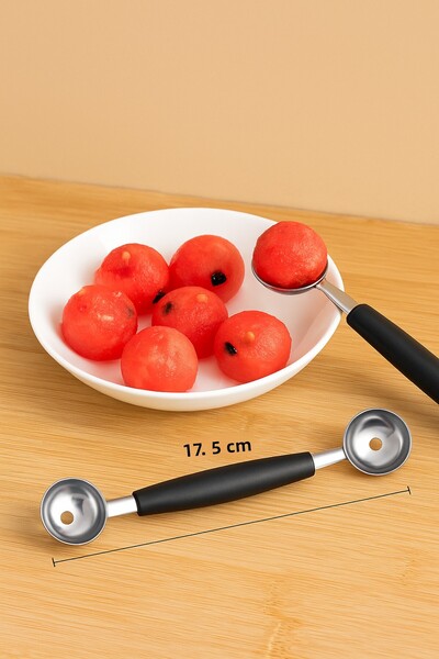 BEYZANA Mini Ice Cream Spoon Double Sided Practical