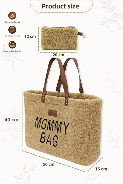 mordesign XL Large Size Morteddy Series - Mommy Bag, Mother Baby Care Bag, Wallet Gift