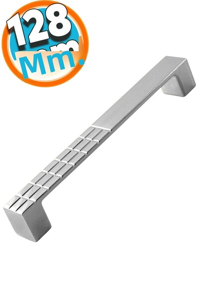 NZB Furniture Kitchen Cabinet Drawer Cabinet Door Handle Handle Chrome 128 Mm...