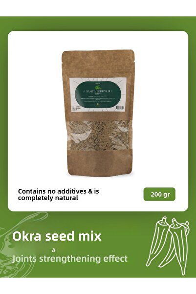 Zeynep Büyükbay 200 جرام خليط مسحوق عشبي مع بذور البامية