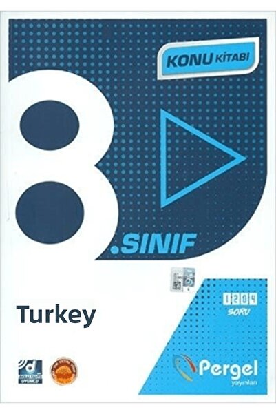 Pergel Yayınları 8. Sınıf 2022 Türkçe Konu Anlatımlı Kitap