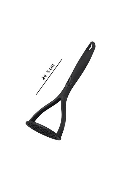 Gondol 24.5 cm Potato Masher - Black, High Quality and Useful Kitchen Utensil
