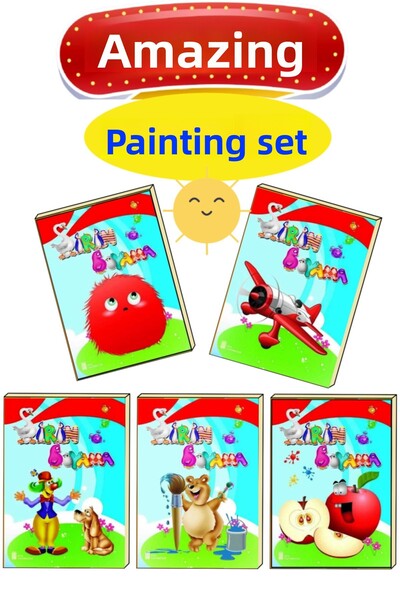 Ata Yayıncılık The Most Fun Colorful Coloring Book Set