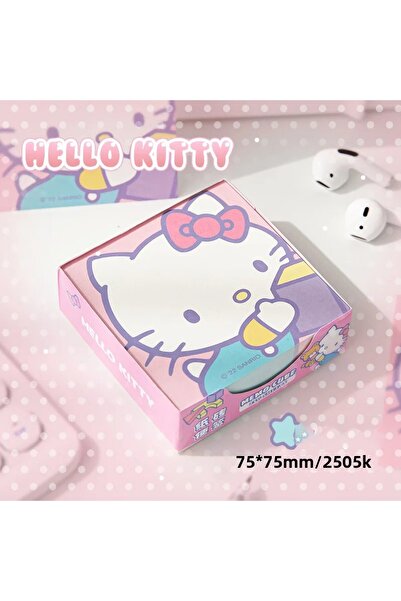 Choice ورق ملاحظات HelloKitty من Sanrio، 250 قطعة، ورق ملاحظات مزخرف من Hello Kitty، ورق ملاحظات Kuromi Melody Cinnamoroll