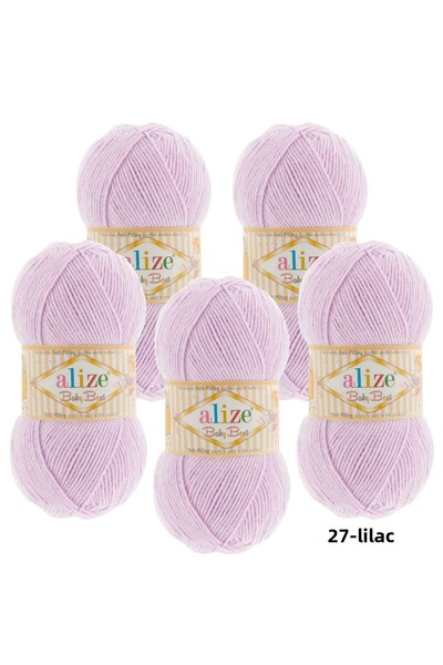 Ravepi Collection Alize Baby Best Pachet de 5 fire de tricotat manual Cod de ...