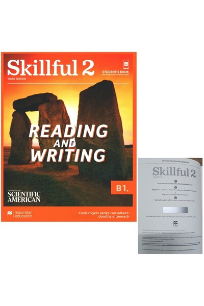 Macmillan Skillful 2 - كتاب مكون من 3 قطع مع ميزة القراءة والكتابة ومؤشر