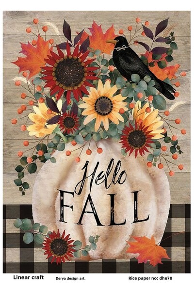 LİNEART ورق ديكوباج نحاسي من LineArt رقم: DHE78