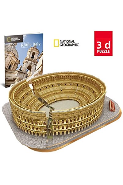 Cubic Fun لعبة ألغاز الكولوسيوم ثلاثية الأبعاد من ناشيونال جيوغرافيك، 131 قطعة