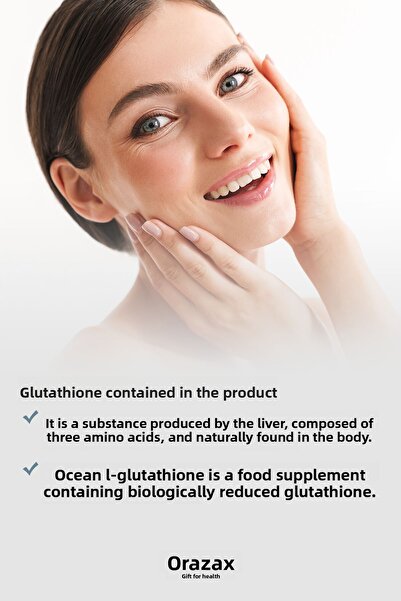 Ocean Orzax L-glutathione 250 Mg 30 Tablets Food Supplement