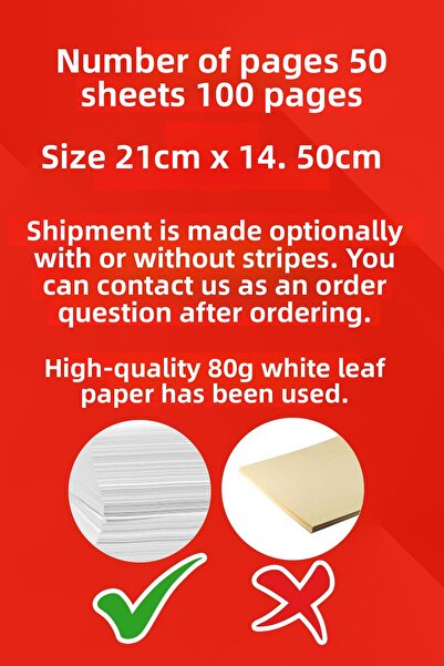 Anime Marketi Art Themed A5 Spiral Bound School Notebook 50 Sheets 100 Pages - Ruled