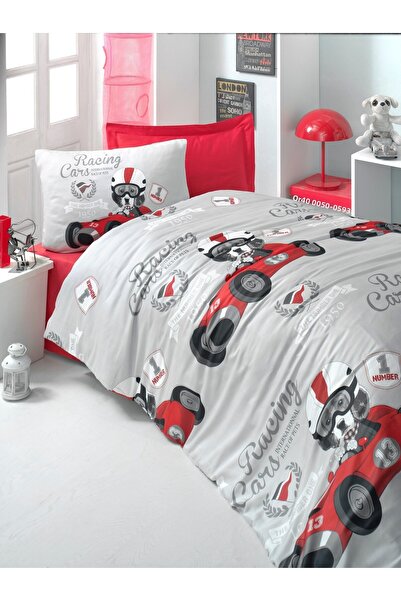 Komfort Home طقم غطاء لحاف جونيور رانفورس (سيارات السباق)