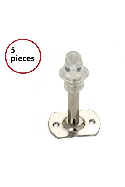 ASPAR Πώμα λαβής πόρτας με βίδες 8 cm (5 τεμάχια) TR Σκουπίστε με ένα υγρό πανί.