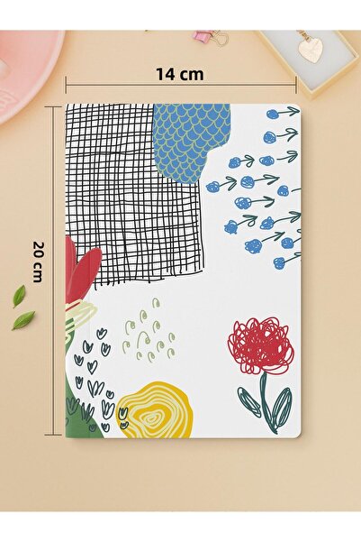 Postifull Unlined Notebook Set, 3 Notepads, Notebook Journal Set, Memory Book, 64 Pages Medium Size