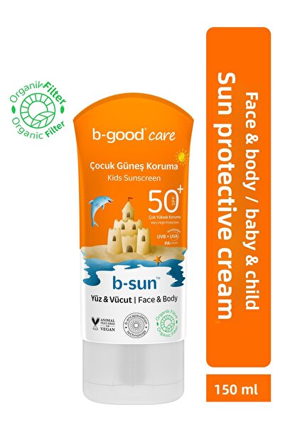 B-GOOD Baby Kids Sunscreen Spf 50 for Face and Body 150 ml