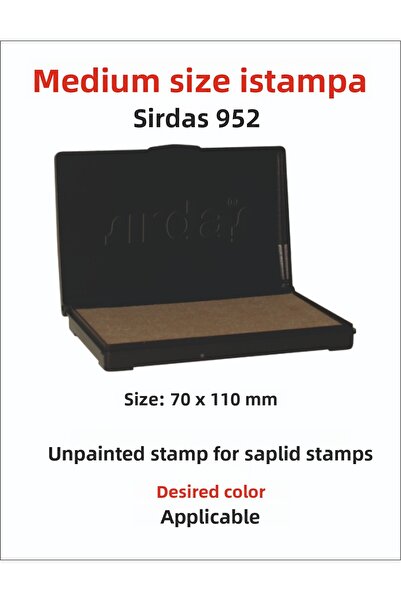 Sırdaş ختم مقبض متوسط ​​الحجم