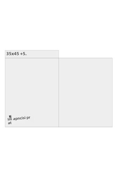 BİRİKİM AMBALAJ حقيبة شحن بشريط شفاف بلوري 35x45+5 سم 100 قطعة