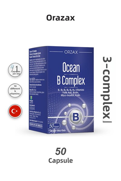 Ocean B Complex 50 Capsules