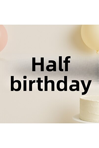 Partifabrik Ornament de scris cu folie de culoare aurie Yarimyaş jumătate de ...