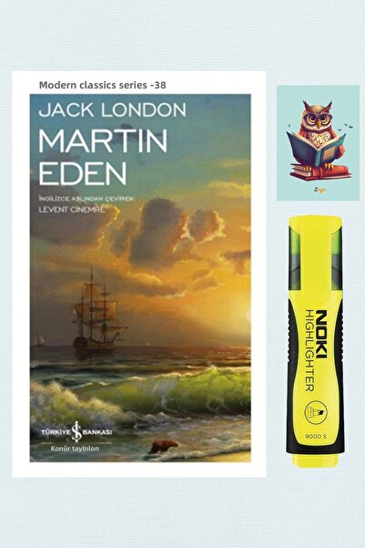 TÜRKİYE İŞ BANKASI KÜLTÜR YAYINLARI Martin Eden - Jack London - 9786053322122...