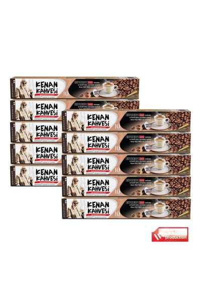 ESPRESSOMM Kenan Coffee - 100 Pieces Nespresso ® Compatible Capsule Coffee