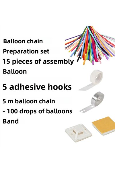 Öztürkpartievi مجموعة إعداد سلسلة البالونات