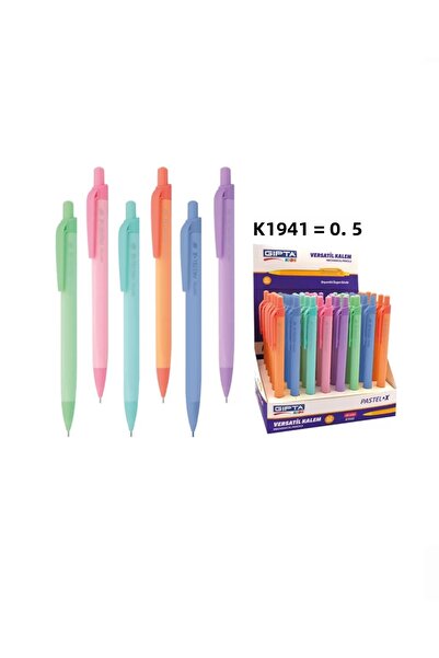 Gıpta باستيل X - حامل قلم رصاص ذو 0.5 سنًا مكون من 48 قطعة