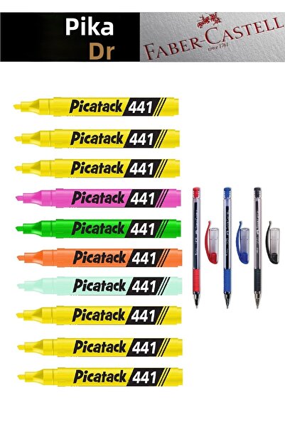 Picador قلم تحديد بيكاتاك 441 مجموعة مكتب مختلطة 1