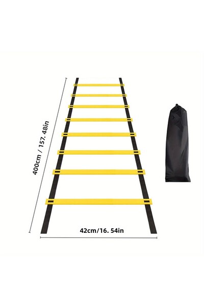Choice 4m Agility Ladders Nylon Straps For Speed Training And Sports Flexibil...