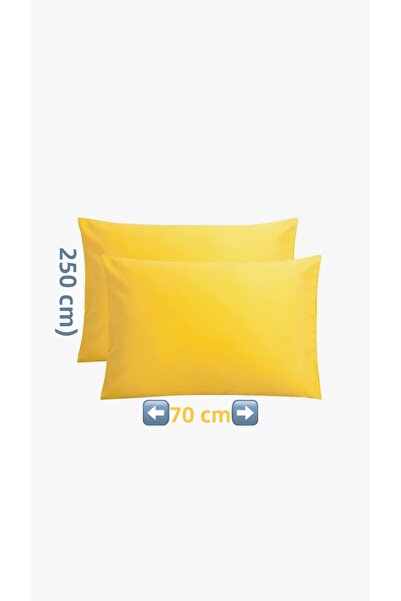 GERCELLA 100% Cotton (Cotton) Yellow (50X70Cm) Pillow Cover