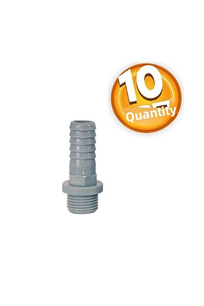 HMC 1/2" PVC Hose Fitting (10 Pieces)