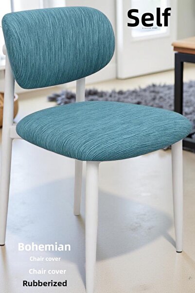 ÖZMAKAN غطاء كرسي بوهيمي، غطاء كرسي موديل جديد 1 قطعة