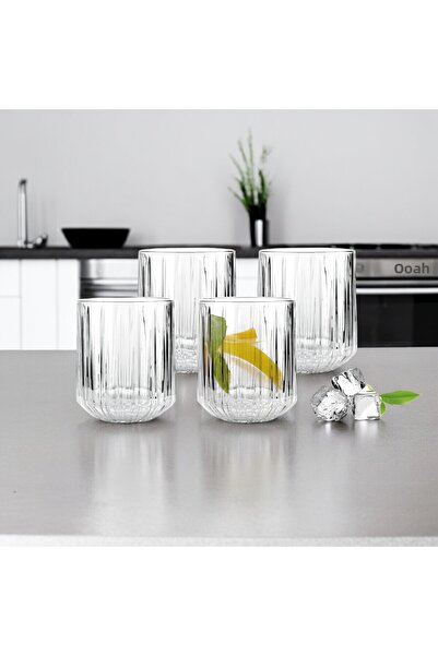 Vadi بليندا - 4 قطع زجاج مشروبات غازية 320 سم مكعب