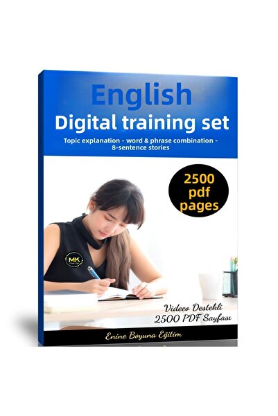 Enine Boyuna Eğitim English Digital Training Set (2500 Pdf Pages and Codes En...