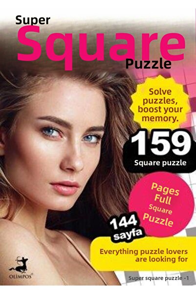 Olimpos Yayınları Super Square Puzzle 1
