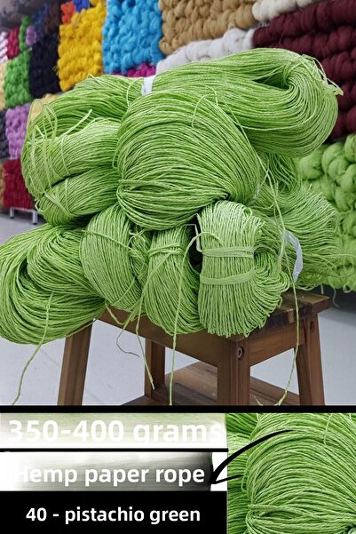 Diva İplik 350-400 Gram Paper Yarn - 40 - Pistachio Green